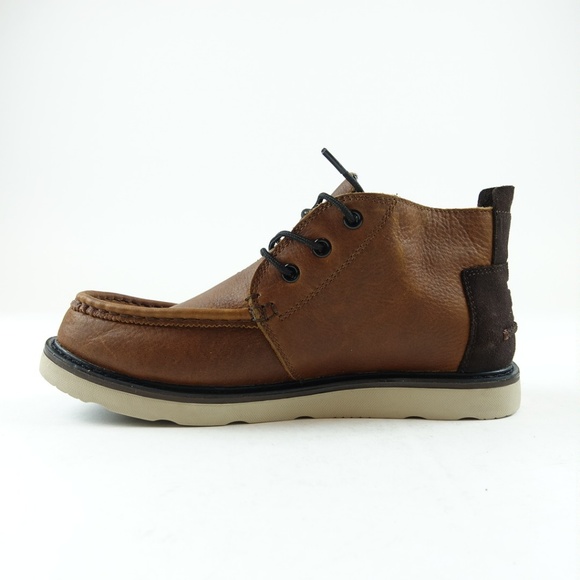 TOMS Men\'s Waterproof Leather Chukka Boots R3S5 main image 7